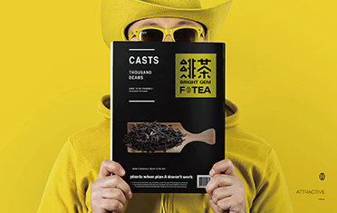 忻州绯茶品牌设计